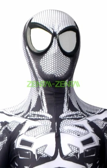 2099 S-guy Costume Black And White Printed Spandex Lycra Version 7 2099 S-guy Costume Black And White Printed Spandex Lycra Version - Image 7