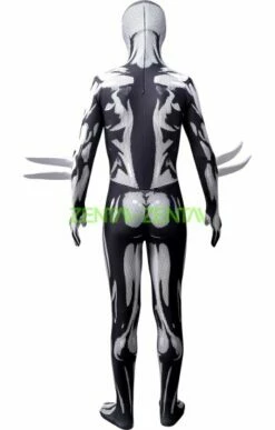 Super Hero Store -Ghostly Store 2099 s guy costume black and white printed spandex lycra version 5766aa.image .351x550