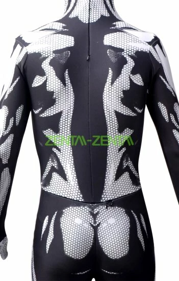 2099 S-guy Costume Black And White Printed Spandex Lycra Version 6 2099 S-guy Costume Black And White Printed Spandex Lycra Version - Image 6