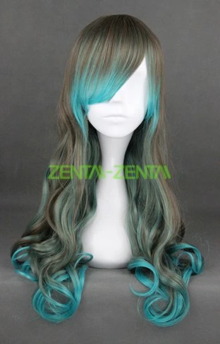 Amazing Culti-color Curly Cosplay Wig! 1 Amazing Culti-color Curly Cosplay Wig!
