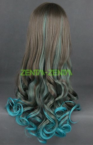 Amazing Culti-color Curly Cosplay Wig! 3 Amazing Culti-color Curly Cosplay Wig! - Image 3