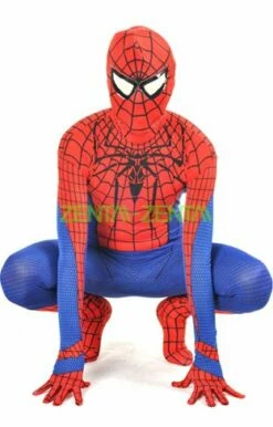 Amazing S-guy Costume | Printing Web Spandex Lycra S-guy Zentai