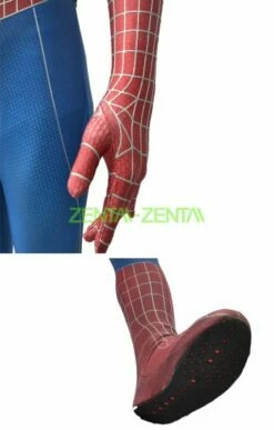 AMAZING SPIDER-MAN 2 Costume With Puff Printed Details, Symbols And Lenses -Ghostly Store amazing spider man 2 costume with puff printed details symbols and lenses 780b5b.image .351x550