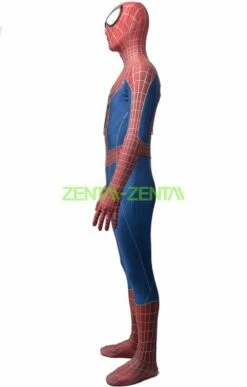 AMAZING SPIDER-MAN 2 Costume With Puff Printed Details, Symbols And Lenses -Ghostly Store amazing spider man 2 costume with puff printed details symbols and lenses b3a853.image .351x550