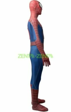 AMAZING SPIDER-MAN 2 Costume With Puff Printed Details, Symbols And Lenses -Ghostly Store amazing spider man 2 costume with puff printed details symbols and lenses dba17f.image .351x550