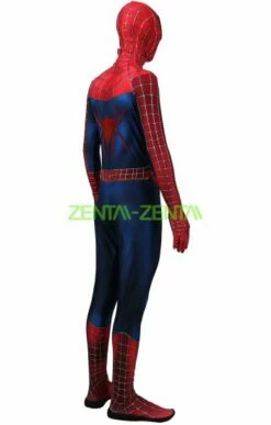 AMAZING SPIDER-MAN 2 Dye-Sub Costume With Puff Painted Weblines And Symbols -Ghostly Store amazing spider man 2 dye sub costume with puff painted weblines and symbols 15cb2f.image .351x550