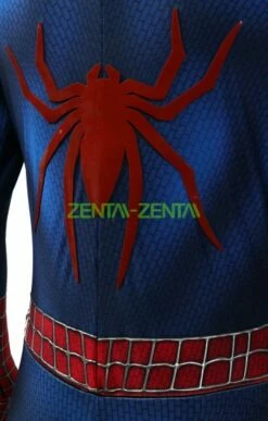 AMAZING SPIDER-MAN 2 Dye-Sub Costume With Puff Painted Weblines And Symbols -Ghostly Store amazing spider man 2 dye sub costume with puff painted weblines and symbols d86dff.image .351x550