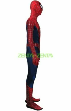 AMAZING SPIDER-MAN 2 Dye-Sub Costume With Puff Painted Weblines And Symbols -Ghostly Store amazing spider man 2 dye sub costume with puff painted weblines and symbols da8cb1.image .351x550