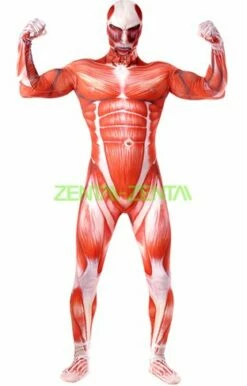 Attack On Titan Gigantic Titan Muscle Costume