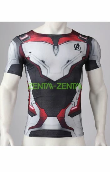 Avengers Quantum Suit Printed Bodytight T-Shirt 1 Avengers Quantum Suit Printed Bodytight T-Shirt