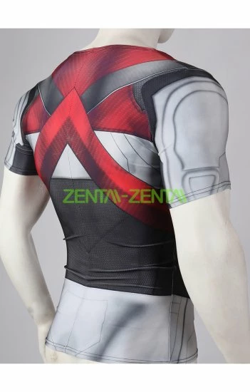 Avengers Quantum Suit Printed Bodytight T-Shirt 4 Avengers Quantum Suit Printed Bodytight T-Shirt - Image 4