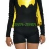 B-guy Black And Yellow Spandex Lycra Costume With Wings