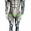B-guy Printed Spandex Lycra Costume With Chest Symbol And Muscle Paddings