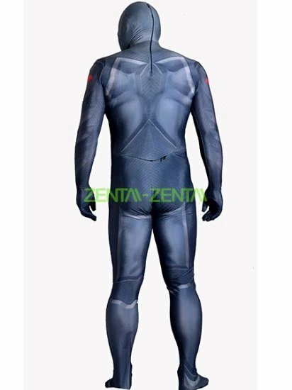 B-guy Red Hood Undersuit Costume | Printed Spandex Lycra With 3D Muscle Shading 2 B-guy Red Hood Undersuit Costume | Printed Spandex Lycra With 3D Muscle Shading - Image 2