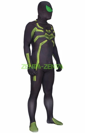 Big Time S-guy Printed Spandex Lycra Costume 2 Big Time S-guy Printed Spandex Lycra Costume - Image 2