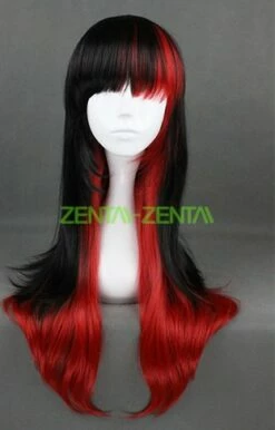 Black And Red Girl's Wig! Lolita Cosplay Wig!