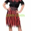 Black And Red Miss Pirate Adult Halloween Costume