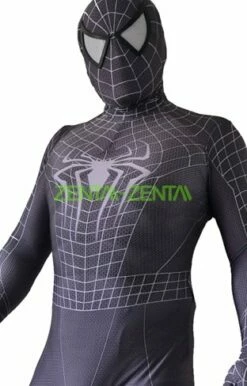 Black And White Printed S-guy Zentai Suit With 3D Muscle Shading -Ghostly Store black and white printed s guy zentai suit with 3d muscle shading 03076d.image .312x488