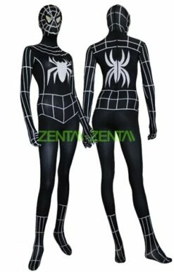 Black And White S-guy Costume | Spandex Lycra Printed Zentai Suit