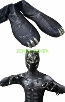 Black Panther Costume For Adults With Claws And Soles -Ghostly Store black panther costume for adults with claws and soles 3096cd.image .351x550