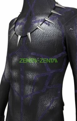 Black Panther Dye-Sub Costume With Purple Details 13 Black Panther Dye-Sub Costume With Purple Details -Ghostly Store black panther dye sub costume with purple details 685c5b.image .351x550