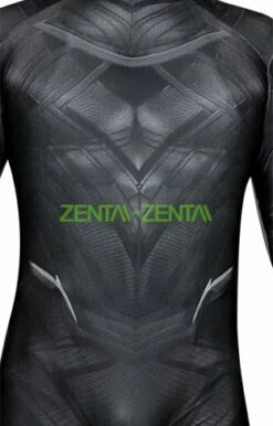 Black Panther Printed Spandex Lycra Costume No Necklace With 3D Muscle Shading -Ghostly Store black panther printed spandex lycra costume no necklace with 3d muscle shading 054504.image .312x488