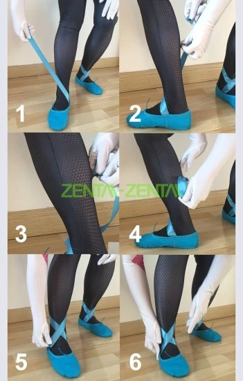 Blue Ballet Shoes For Gwen Costume 3 Blue Ballet Shoes For Gwen Costume - Image 3
