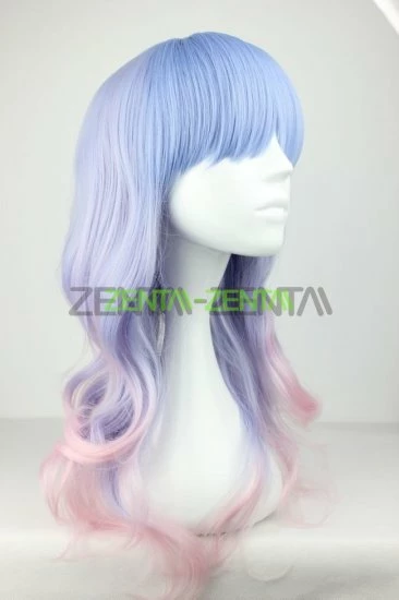 Blue, Pink And Purple Lolita Wig 2 Blue, Pink And Purple Lolita Wig - Image 2