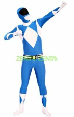 Blue Power Ranger Zentai Suit