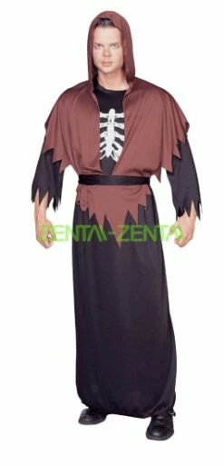 Brown And Black Zombie Halloween Costume