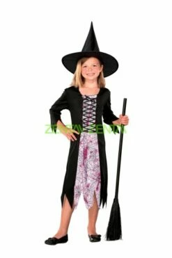 Classic Witch Halloween Costume For Kid
