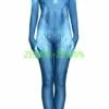 Cortana Halo 4 Printed Spandex Lycra Costume With 3D Muscle Shades
