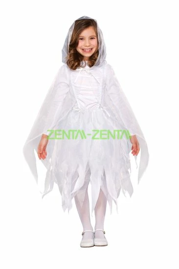 Cute White Ghost Halloween Costume For Kid 1 Cute White Ghost Halloween Costume For Kid