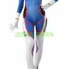 D Va Overwatch Upgraded Costume | Printed Spandex Lycra With Shiny Metallic...