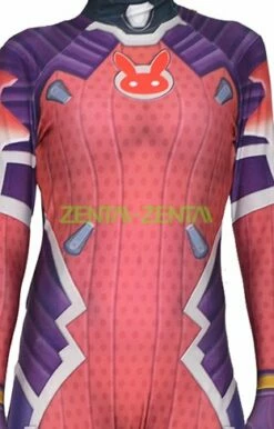 D VA White Rabbit Printed Spandex Lycra Zentai Costume -Ghostly Store d va white rabbit printed spandex lycra zentai costume 88e74d.image .312x488
