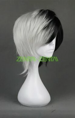 Dangan-Ronpa! Black And White Wig! -Ghostly Store dangan ronpa black and white wig 392125.image .312x488