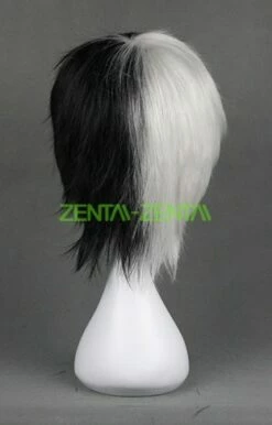 Dangan-Ronpa! Black And White Wig! -Ghostly Store dangan ronpa black and white wig 8d61ee.image .312x488