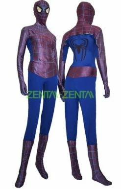 Dark Purple And Blue Spandex Lycra S-guy Zentai