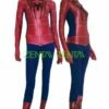 Dark Red And Blue Spandex Lycra Printed S-guy Costume