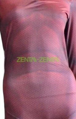 Dark Red Muscle Shades Printed Zentai Suit -Ghostly Store dark red muscle shades printed zentai suit 60991d.image .312x488