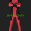 Deadpool Costume - Red And Black Premium Zentai Suit
