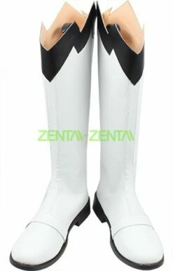 Doubutsu Sentai Zyuohger Black And White PVC Boots