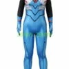 Evangelion Shinji Dyle-Sub Spandex Lycra Costume (Female)