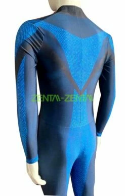 Fantastic 4 Printed Spandex Lycra Costume With Front Zipper And Chest Symbol -Ghostly Store fantastic 4 printed spandex lycra costume with front zipper and chest symbol e580a4.image .351x550