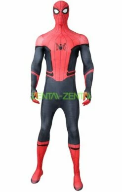 Far From Home S-guy Dye-Sub Costume With Soles Lenses And Symbols Attaced