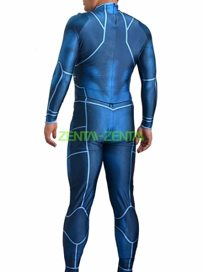 Fate Lancer Costume | Printed Spandex Lycra With 3D Muscle Shading 2 Fate Lancer Costume | Printed Spandex Lycra With 3D Muscle Shading - Image 2