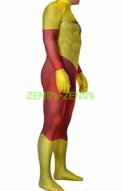 FireStorm Ronnie Rockwell Printed Spandex Lycra Costume With 3D Muscle Shading -Ghostly Store firestorm ronnie rockwell printed spandex lycra costume with 3d muscle shading 52c34c.image .312x488