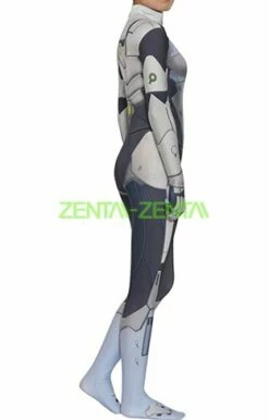 Genji Girl OverWatch Printed Spandex Lycra Zentai Costume -Ghostly Store genji girl overwatch printed spandex lycra zentai costume a08df5.image .312x488
