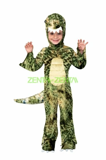 Green Dinosaur Kids Halloween Costume 1 Green Dinosaur Kids Halloween Costume