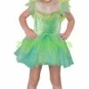 Green Elfish Girl's Halloween Costume